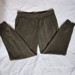 Puma Men's Dark Green Joggers